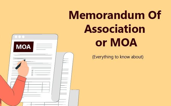 Importance of MoA in Company Formation